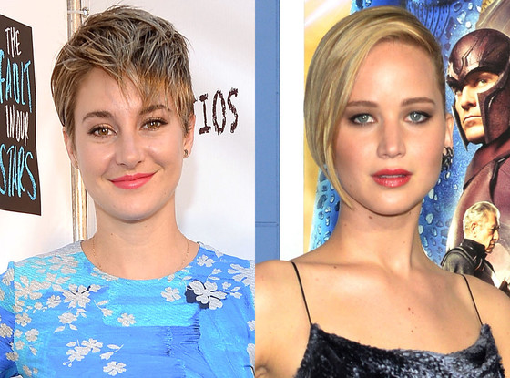 Shailene Woodley, Jennifer Lawrence Shailene Woodley, Jennifer Lawrence